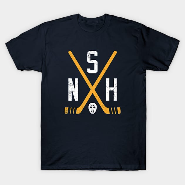 NSH Retro Sticks - Navy T-Shirt by KFig21